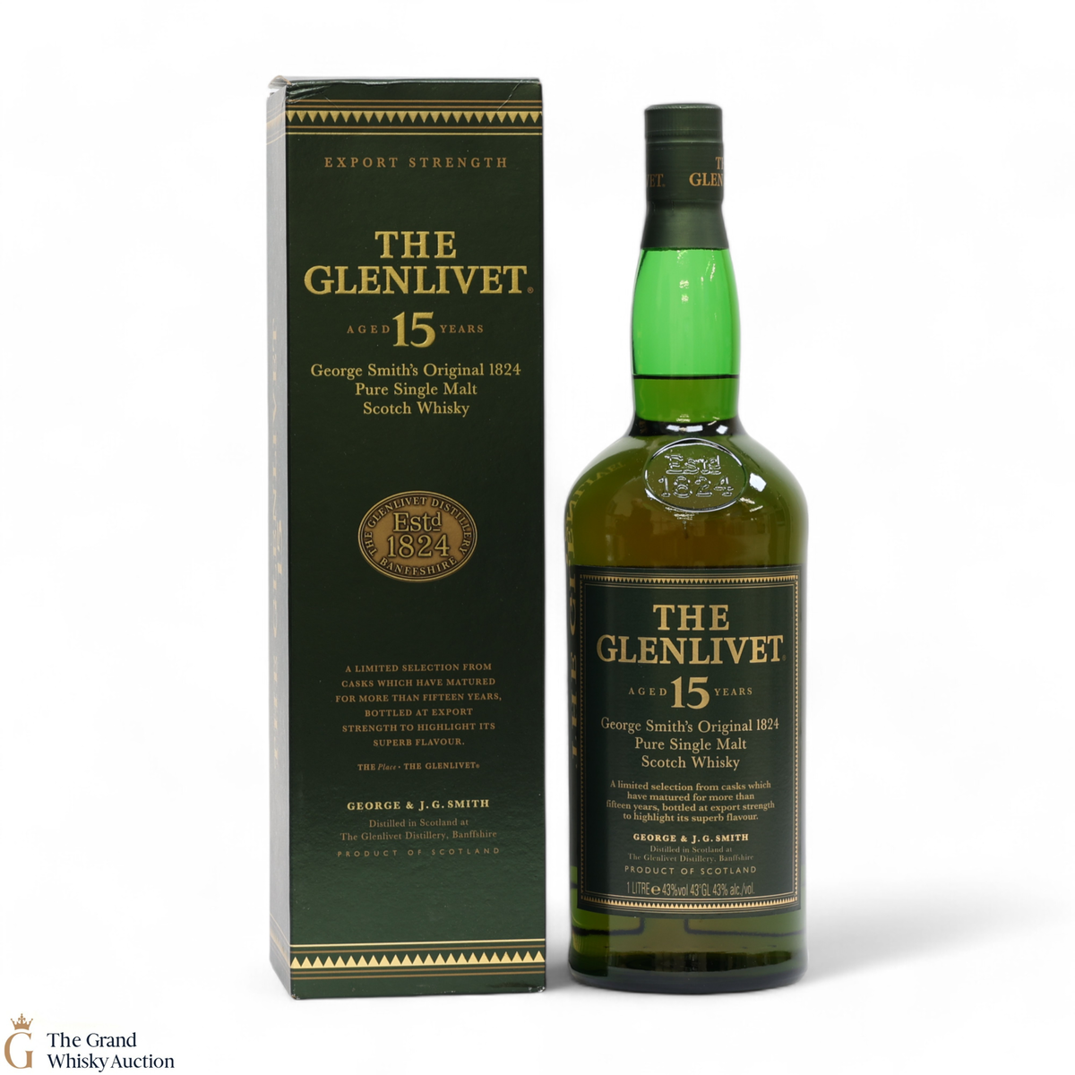 Glenlivet - 15 Year Old - Export Strength (1L)