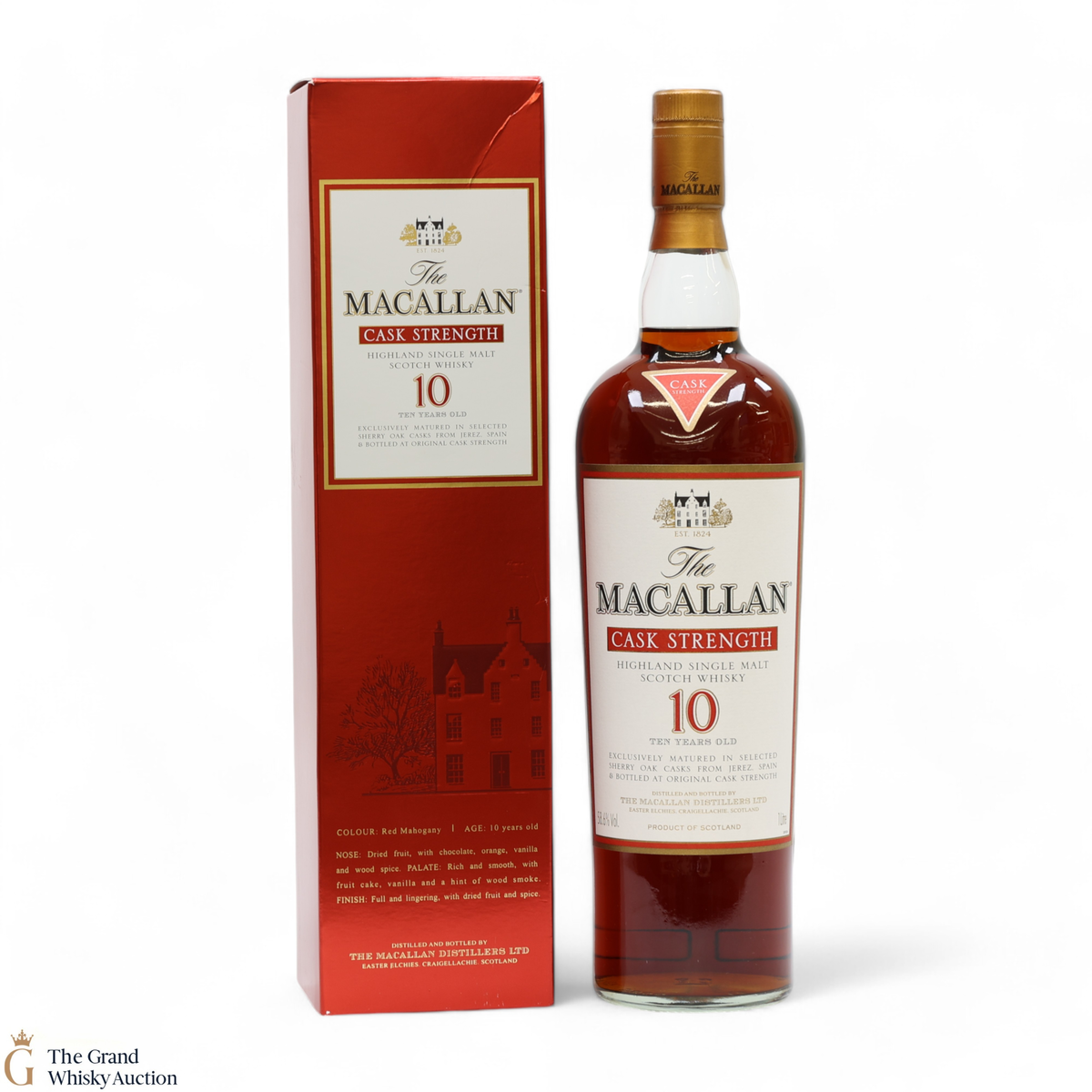 Macallan - 10 Year Old - Cask Strength (1L) 58.6%
