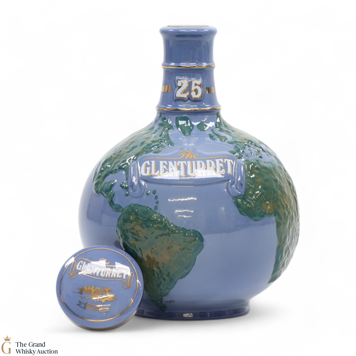 Glenturret - 25 Year Old - Wade Globe Decanter