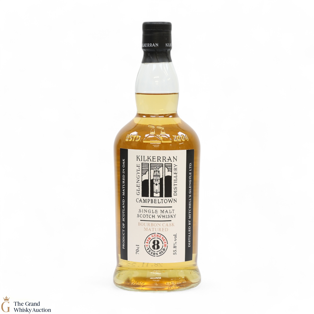 Kilkerran - 8 Year Old - Bourbon Oak 2022 - Cask Strength 55.8%