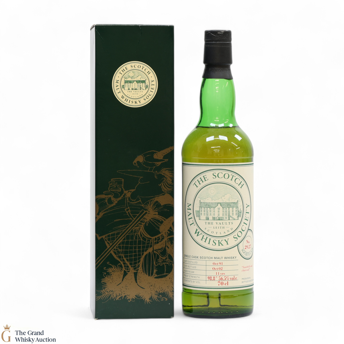Laphroig - 11 Year Old - SMWS 29.27 - Seashells And Charcoal