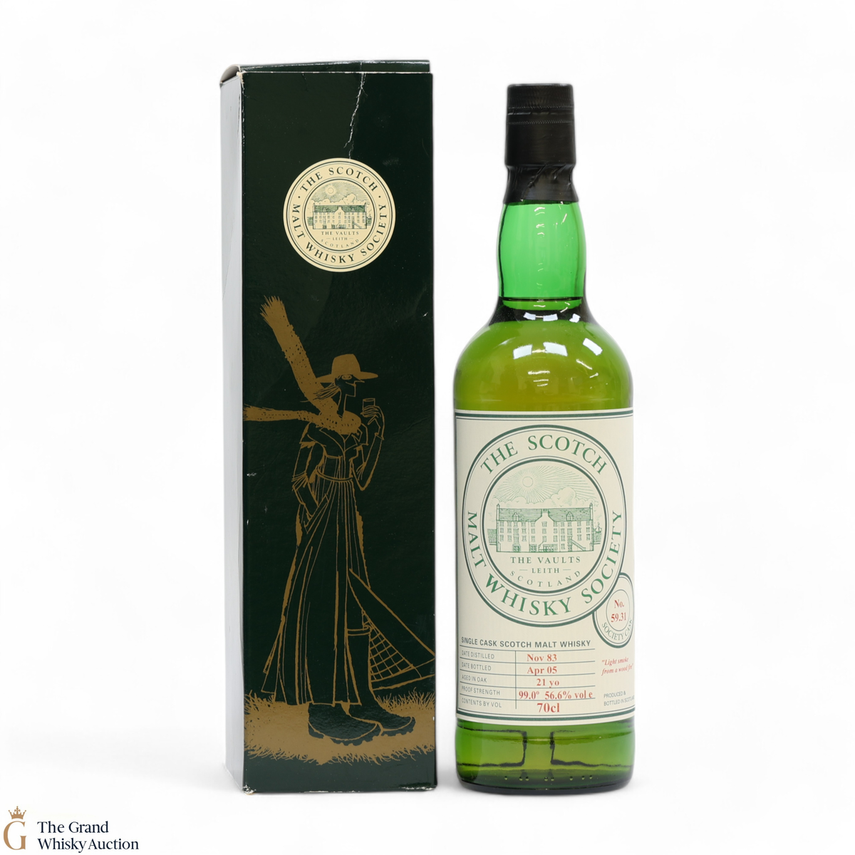 Teaninich - 21 Year Old - SMWS 59.31 - Light Smoke From A Wood Fire