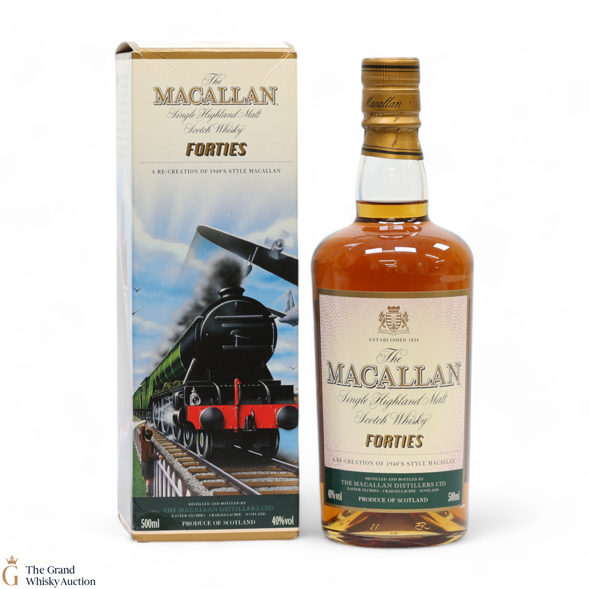 Macallan - Travel Decades Series - Forties (50cl)