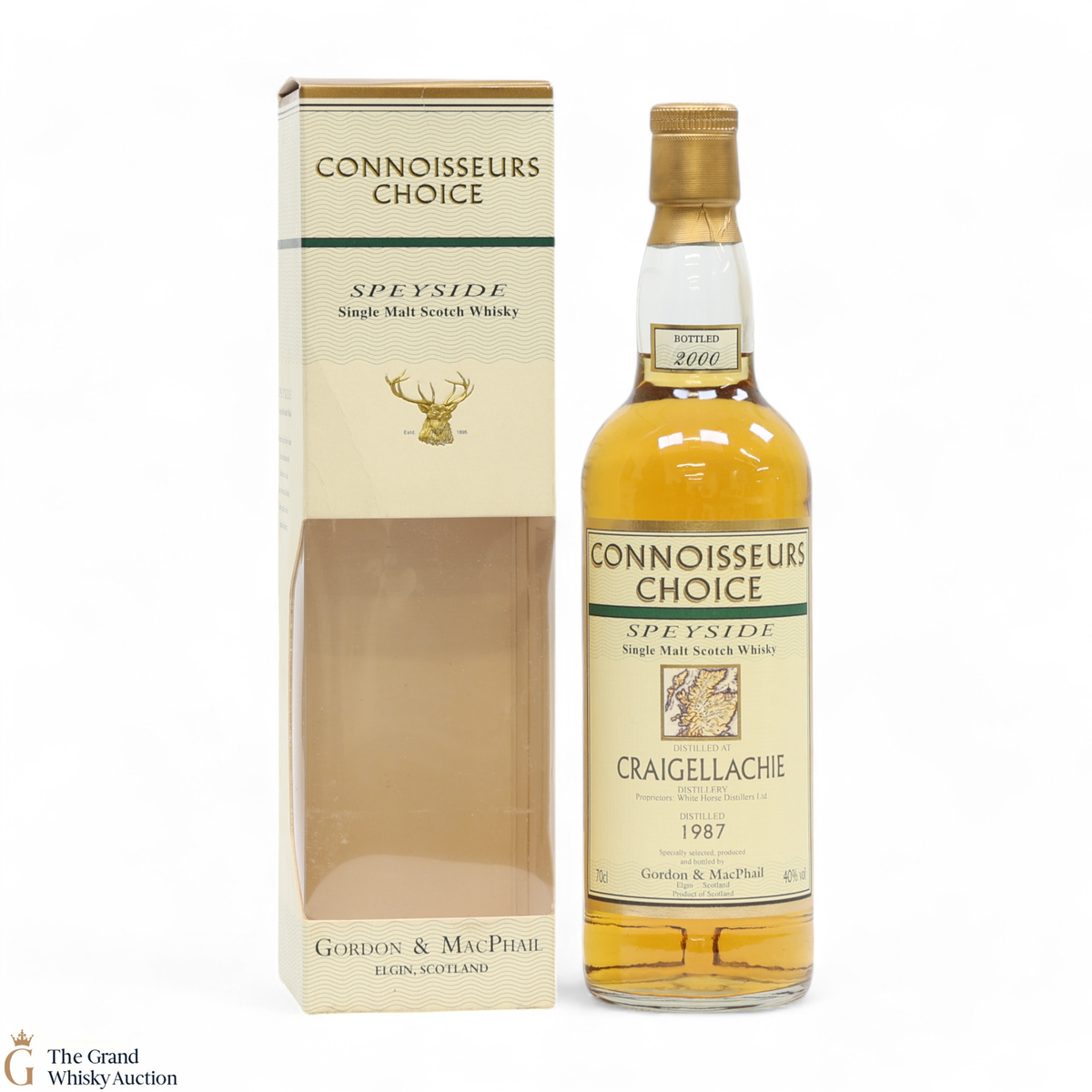 Craigellachie - 1987 Gordon & MacPhail 2000 - Connoisseurs Choice