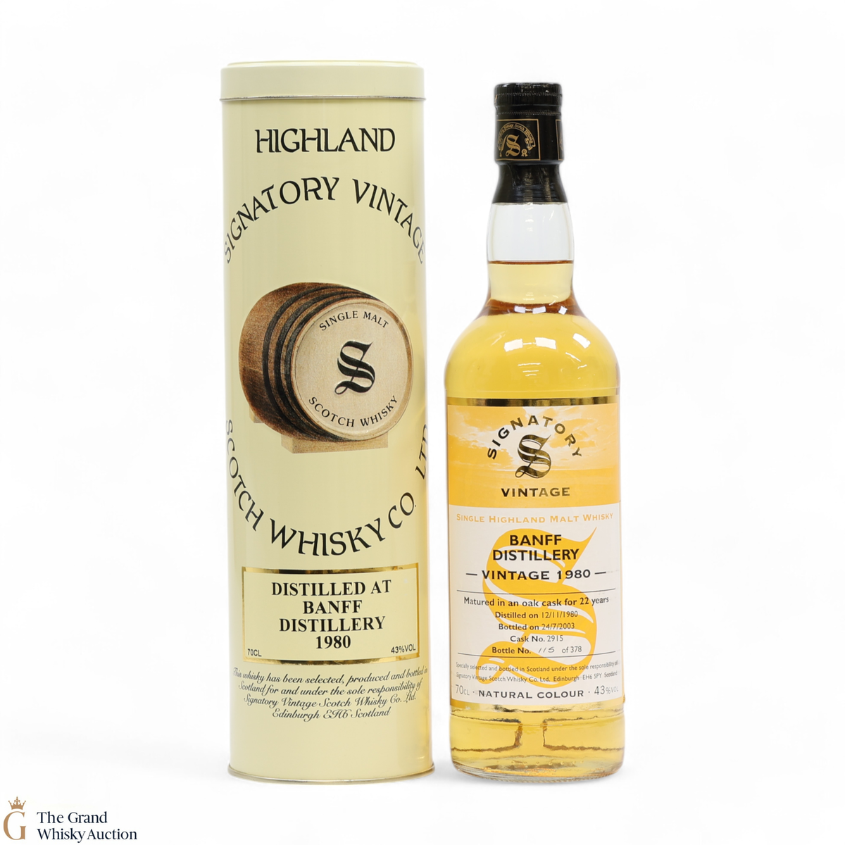 Banff - 22 Year Old - 1980 Signatory