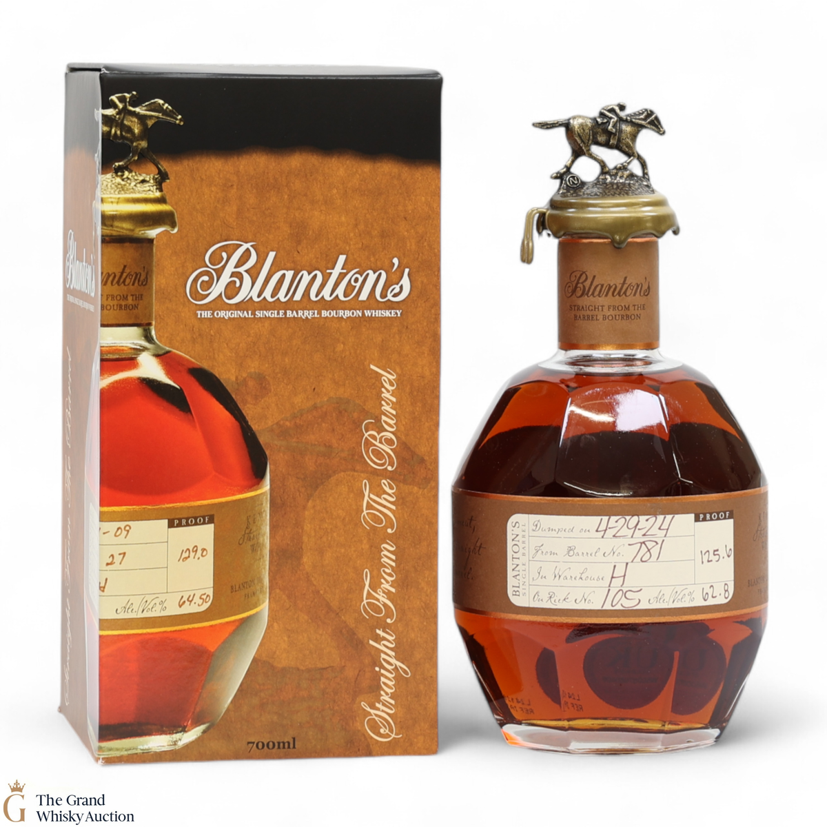 Blanton's - Straight From The Barrel - Cask Strength (62.8% ABV)