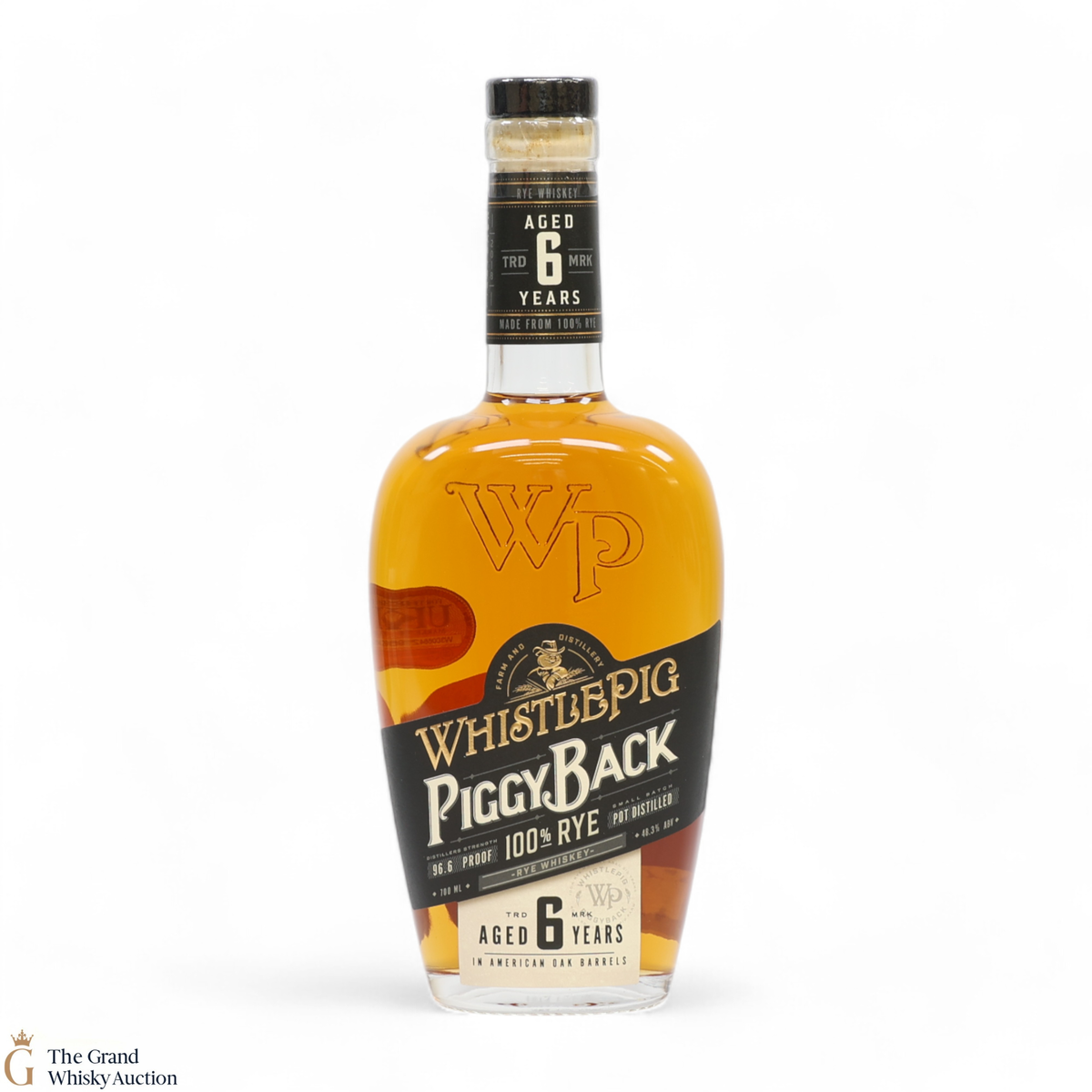 Whistlepig - 6 Year Old - Piggy Back 100% Rye