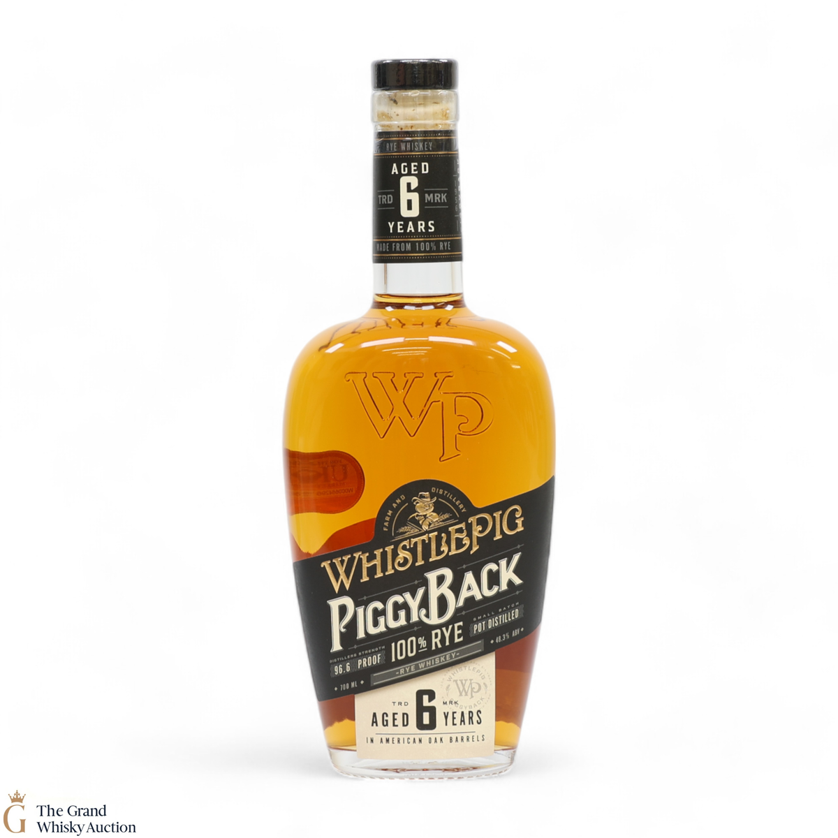 Whistlepig - 6 Year Old - Piggy Back 100% Rye