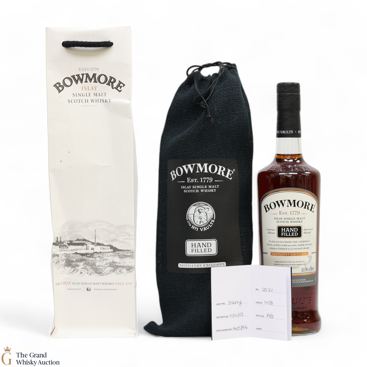 Bowmore - 27 Year Old 1996 Hand Filled - Sherry Cask #1458