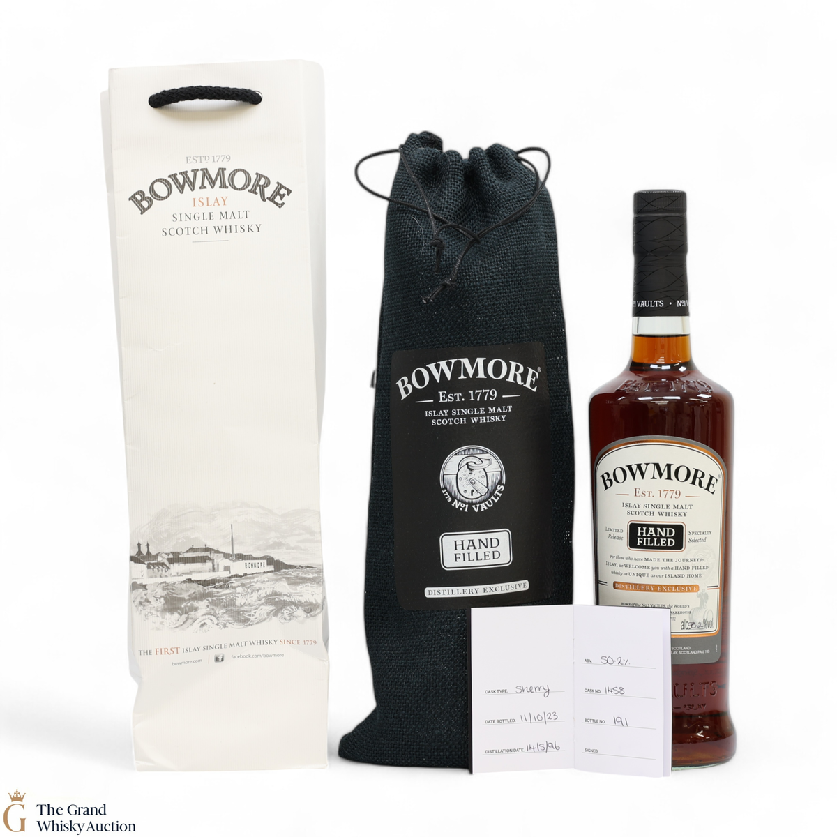 Bowmore - 27 Year Old 1996 Hand Filled - Sherry Cask #1458