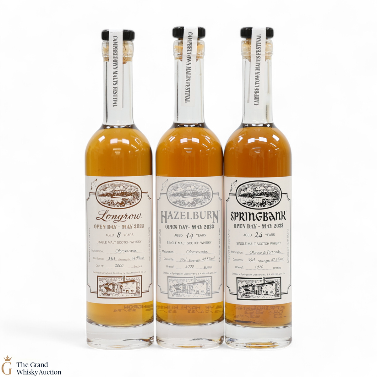 Campbeltown Malts Festival Open Day 2023 (3 x 35cl)