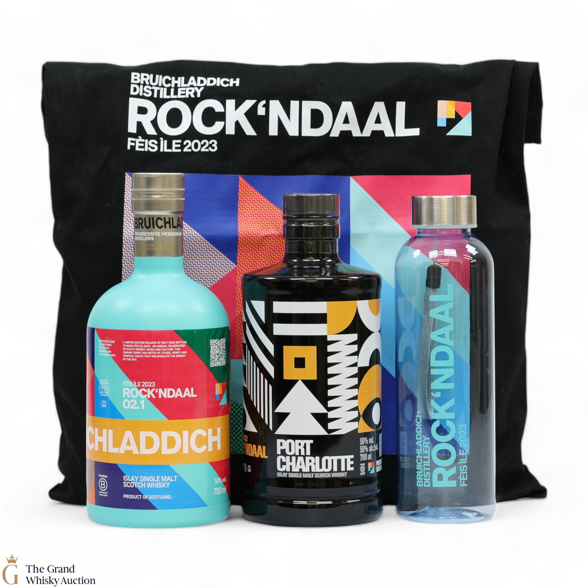Bruichladdich/Port Charlotte - Rock’ndaal 02.1 & 02.2 - Fèis Ìle 2023 (2x70cl)