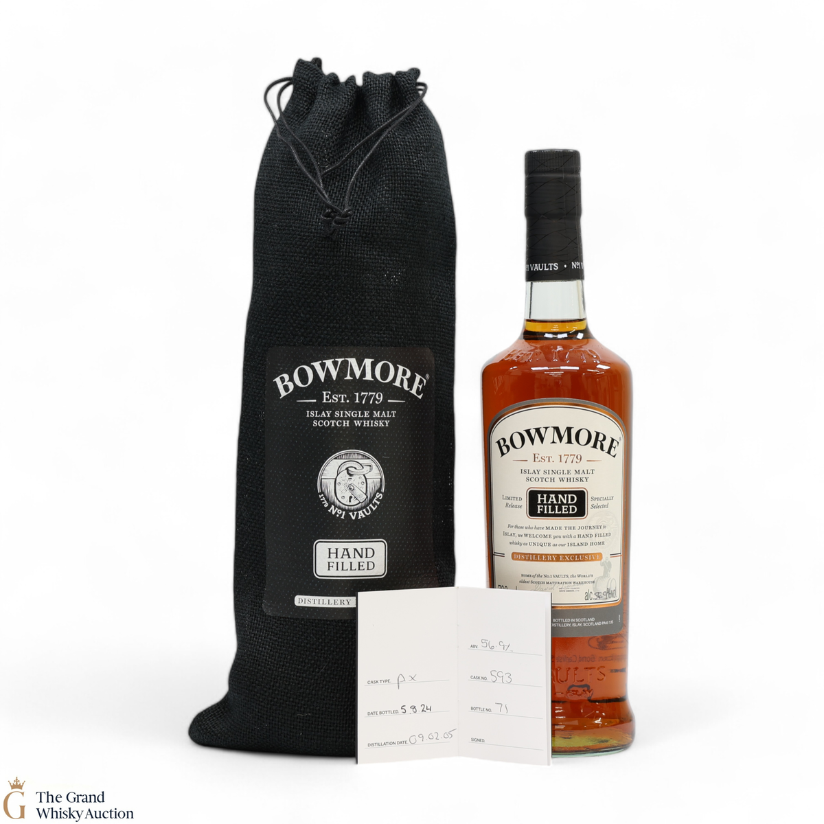 Bowmore - 19 Year Old 2005 PX Hand Filled #593