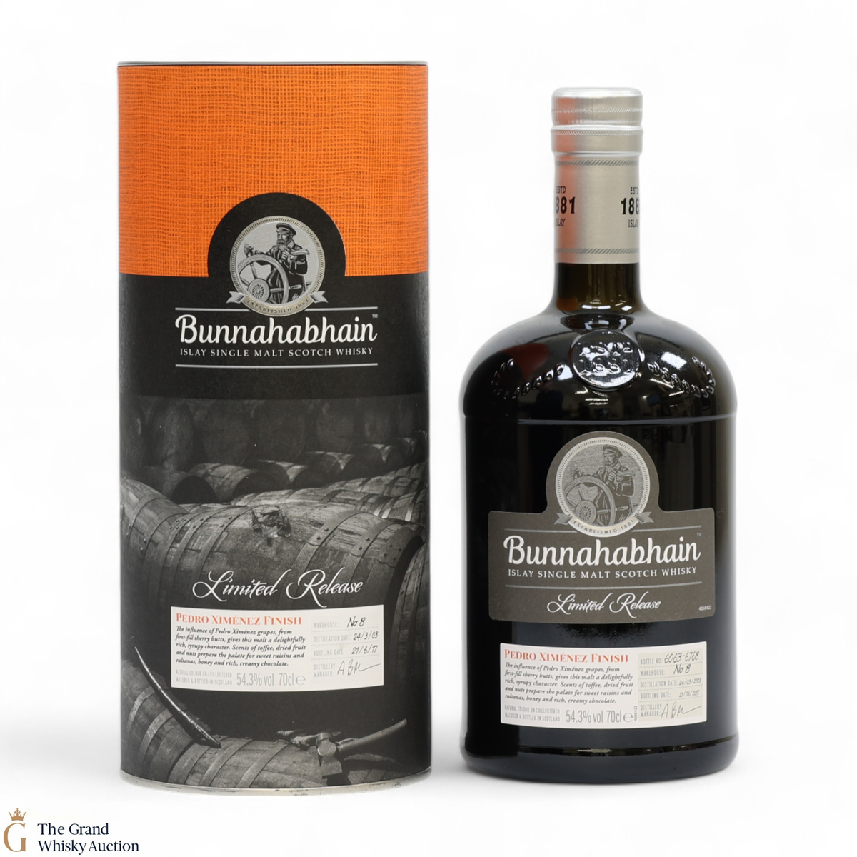 Bunnahabhain - 2003 - Limited Release - Pedro Ximénez Finish