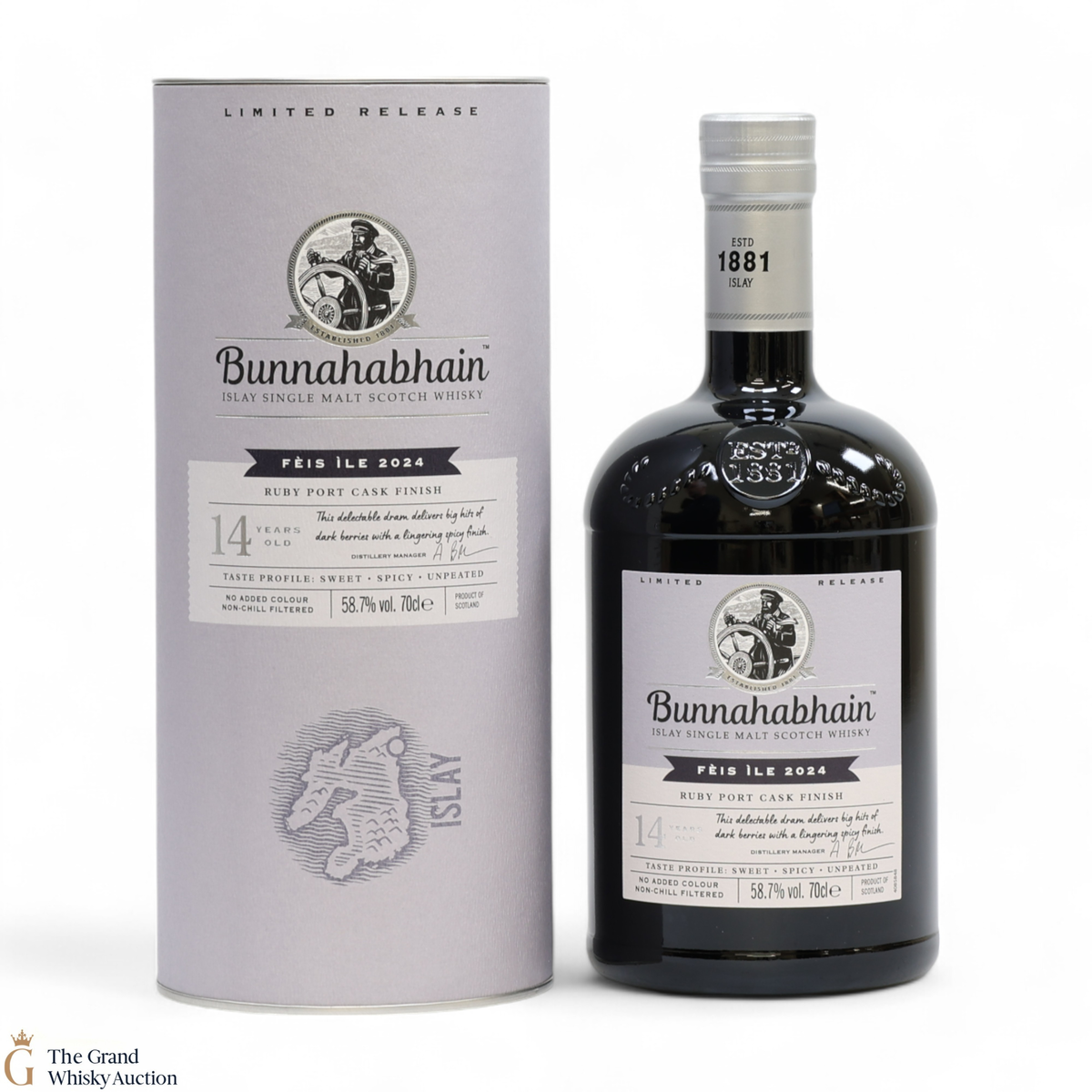 Bunnahabhain - 14 Year Old - Ruby Port Cask Finish - Fèis Ìle 2024
