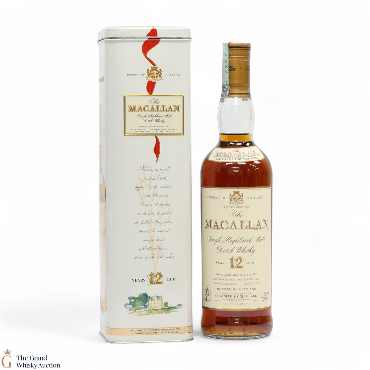 Macallan - 12 Year Old - Limited Edition Tin