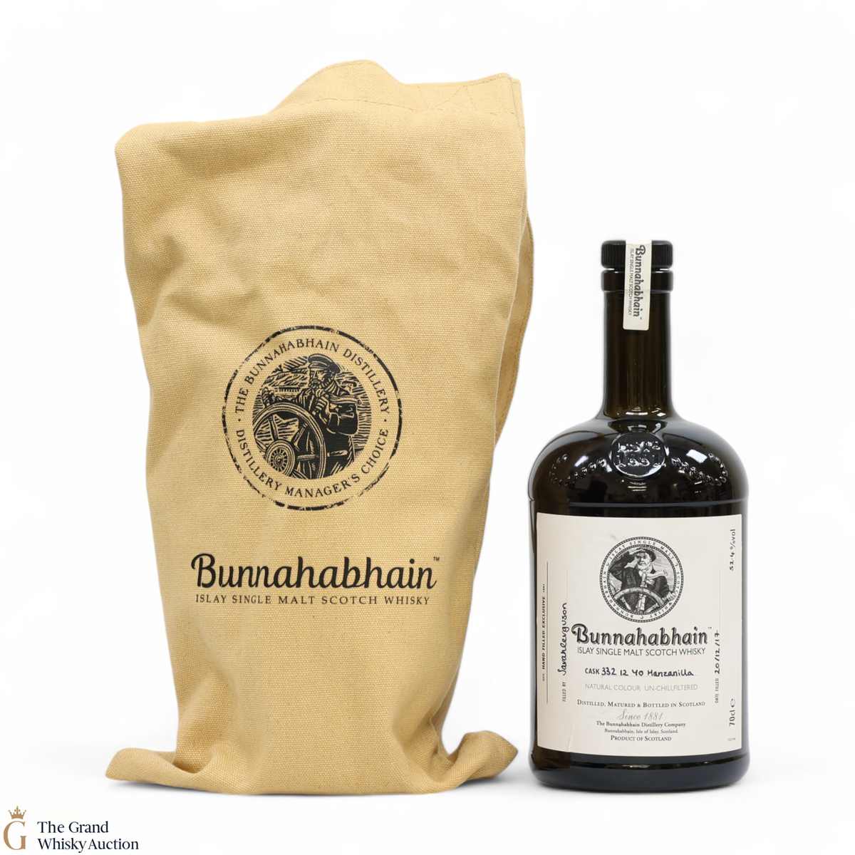 Bunnahabhain - 12 Year Old Manzanilla #332 - Hand Filled Exclusive