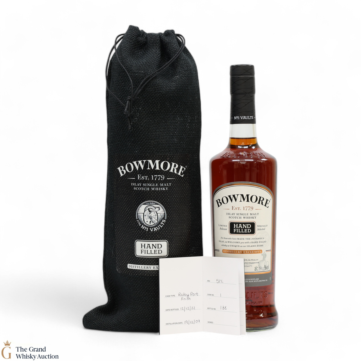 Bowmore - 14 Year Old 2007 - Ruby Port Finish #1 - Hand Fill 2022