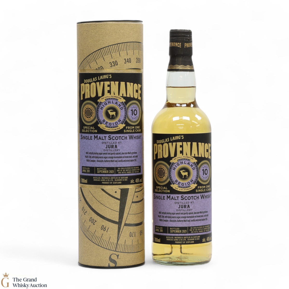 Jura - 10 Year Old 2011 - Douglas Laing's Provenance 