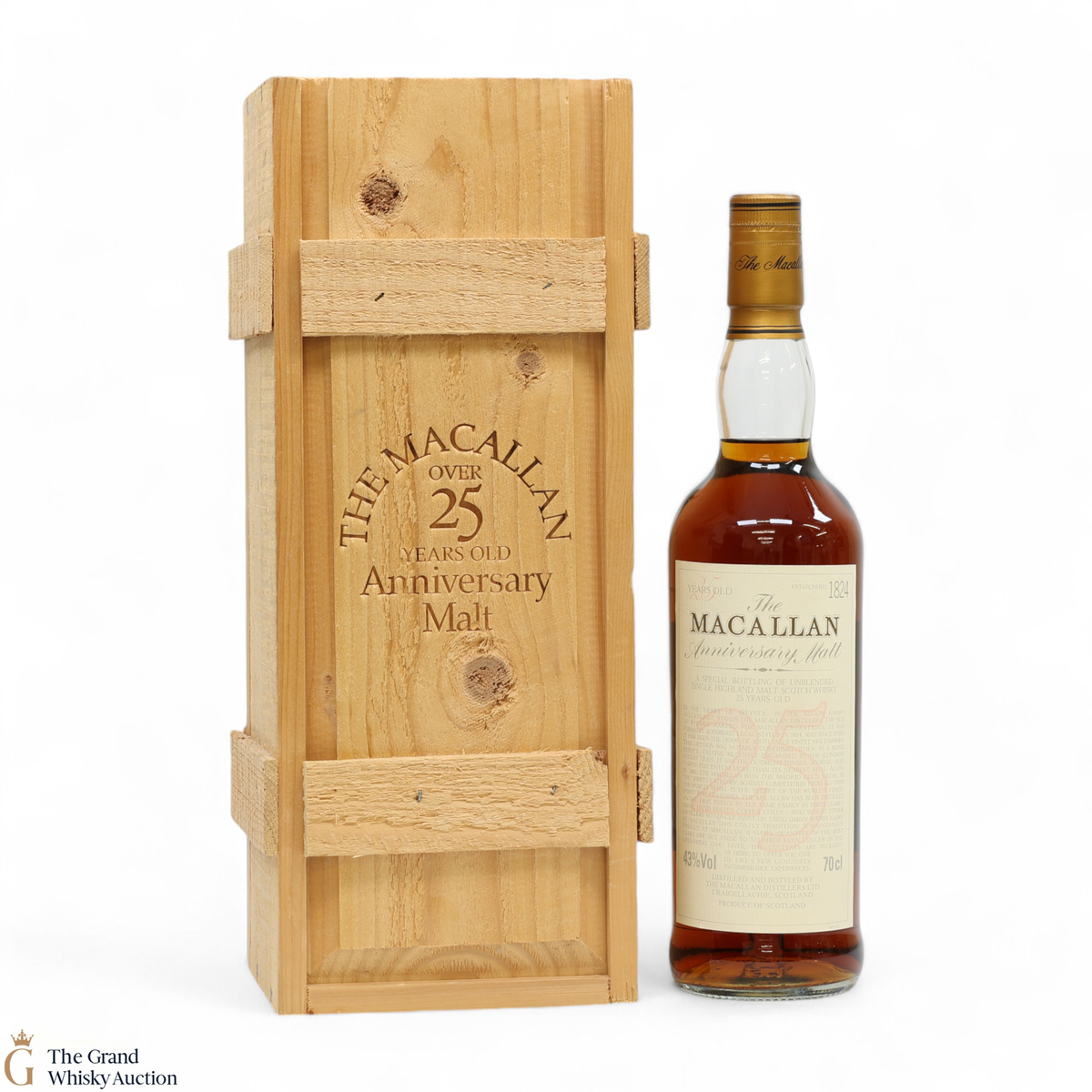 Macallan - 25 Year Old - Anniversary Malt