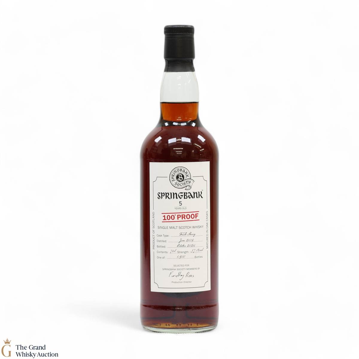 Springbank - 5 Year Old 2019 Fresh Sherry - Springbank Society