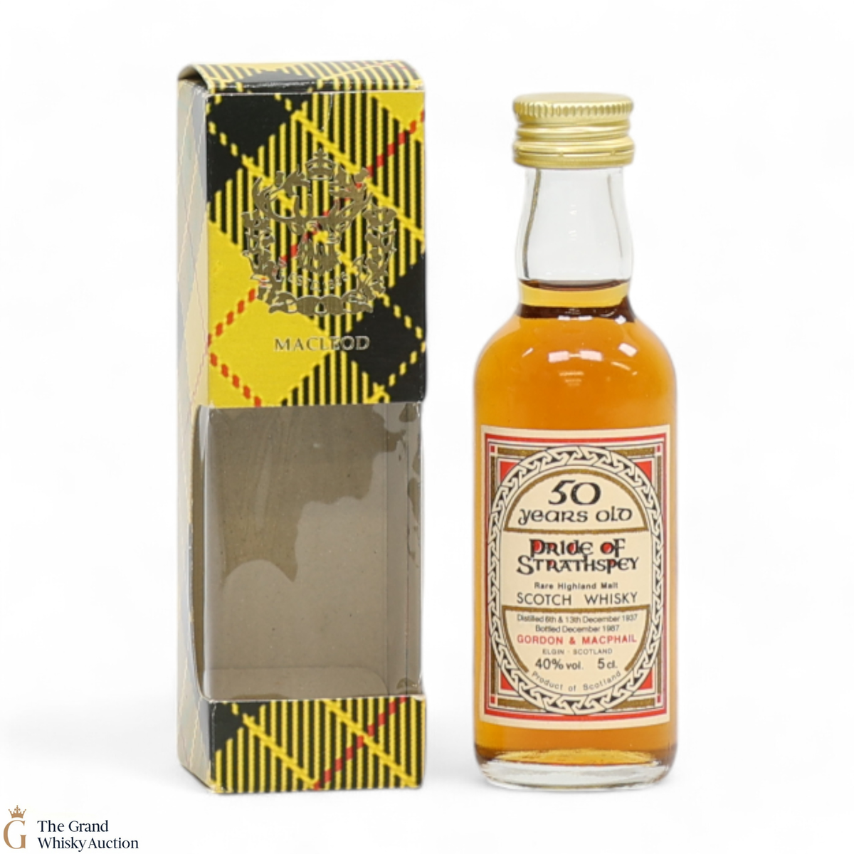 Pride of Strathspey - 50 Year Old 1937 G&M 5cl
