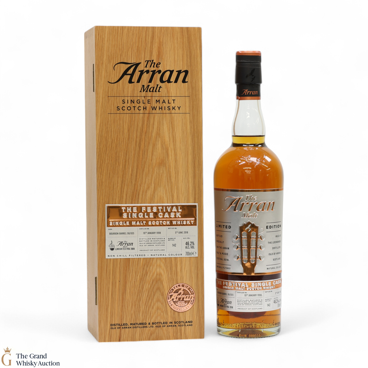 Arran - 1998 The Festival Single Cask #98/005 - Malt and Music Festival 2018