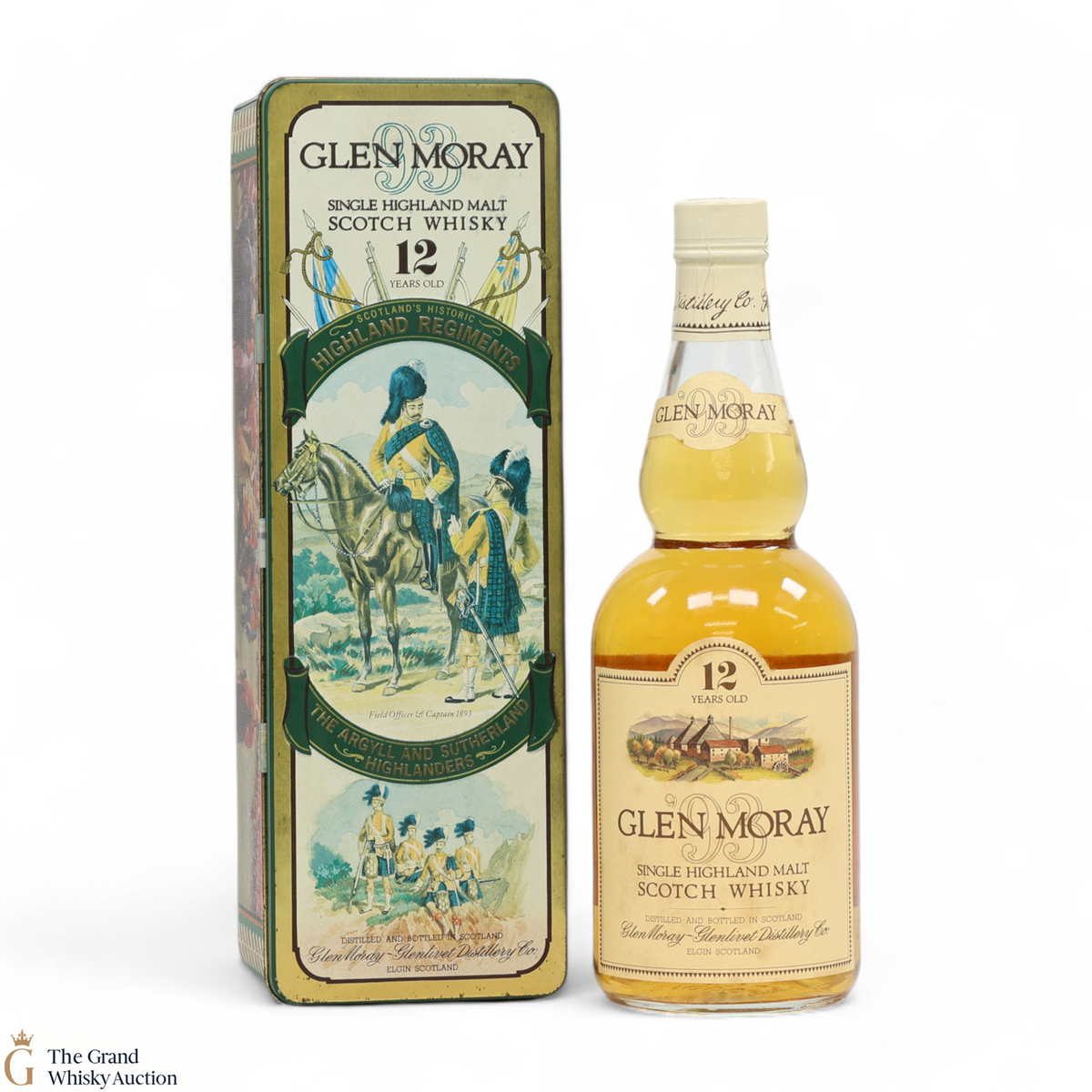 Glen Moray - 12 Year Old - Argyll and Sutherland Highlanders (75cl)