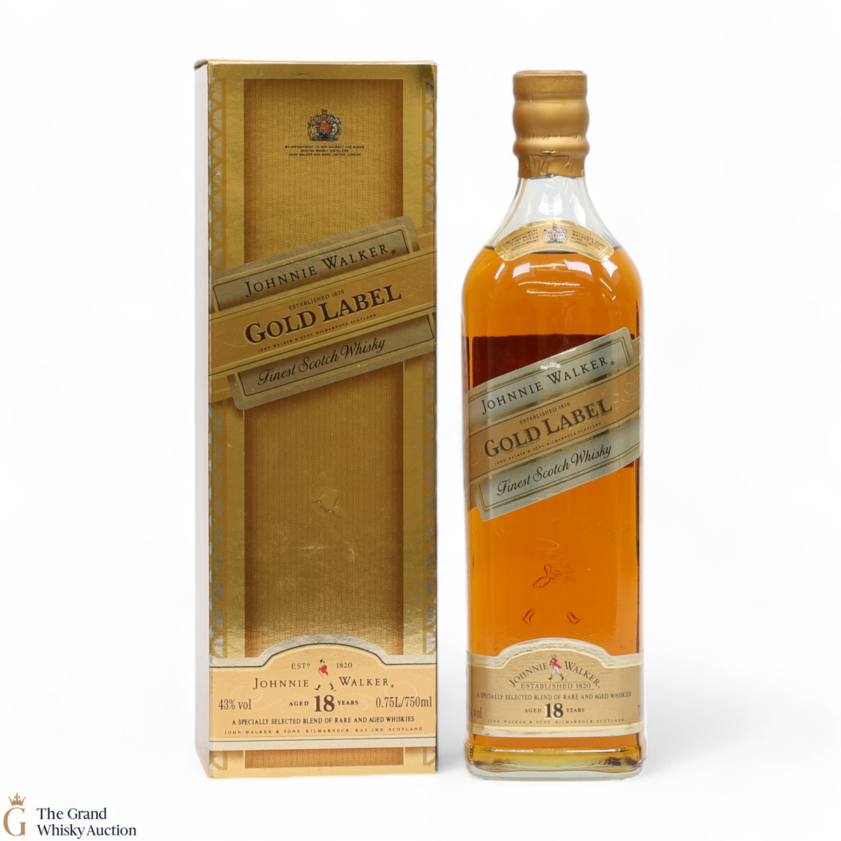 Johnnie Walker - 18 Year Old - Gold Label (75cl)