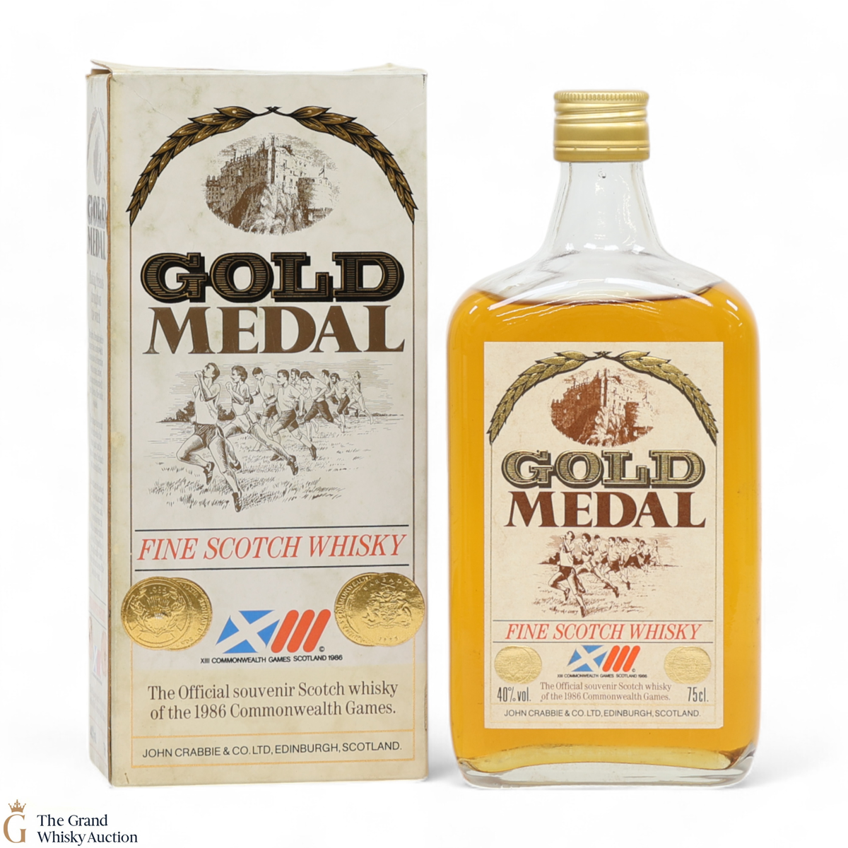 Gold Medal - Fine Scotch Whisky Commonwealth Games 1986 (75cl)