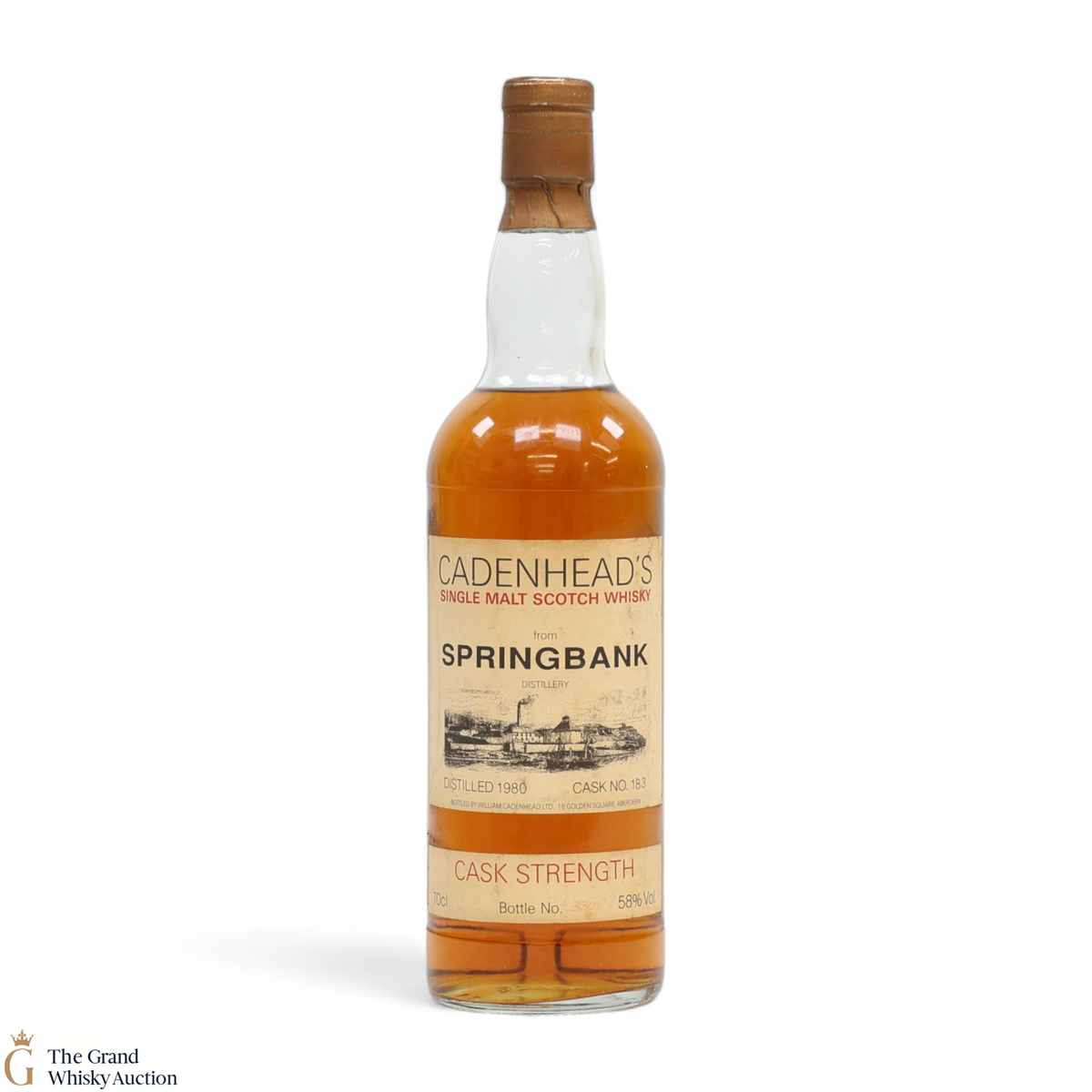 Springbank - 1980 Cadenhead's Cask Strength #183