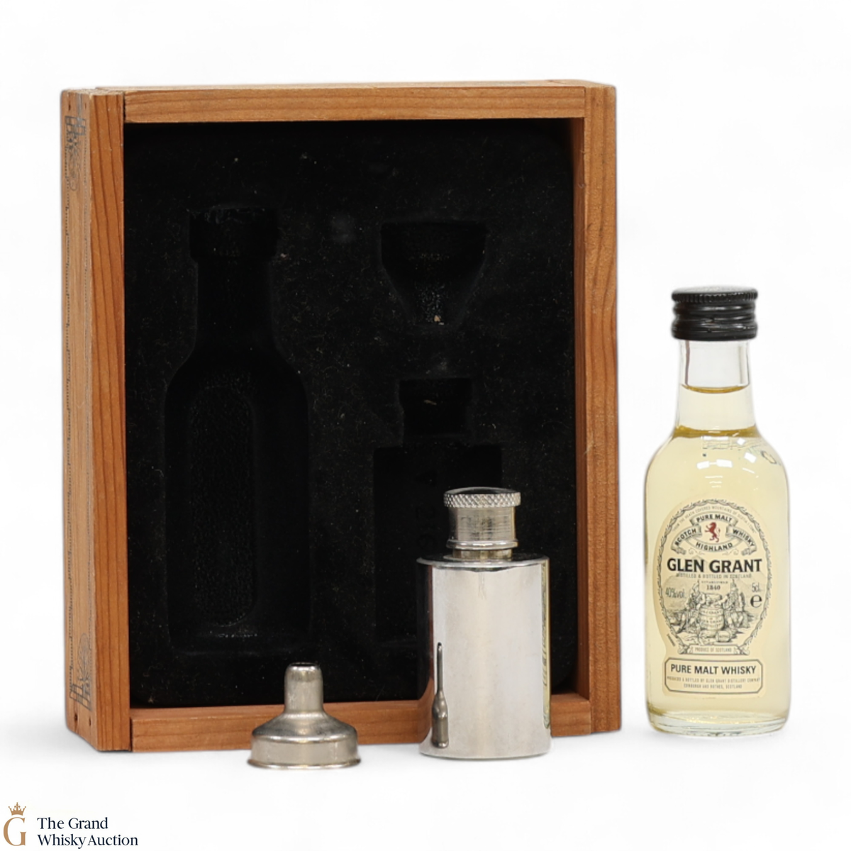 Glen Grant - Pure Malt With Hip Flask & Funnel (5cl)