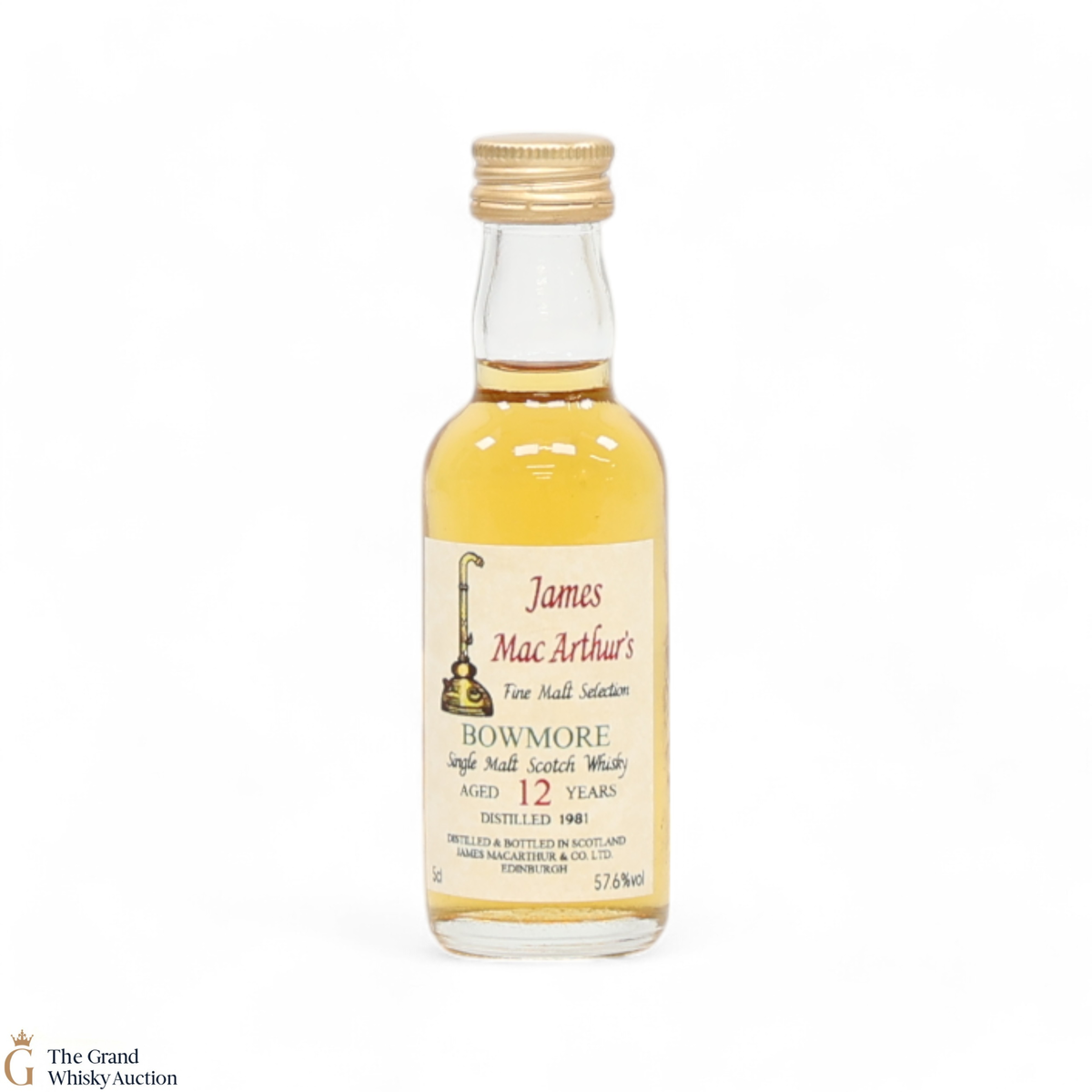 Bowmore - 12 Year Old 1981 - James MacArthur's Fine Malt Selection (5cl)