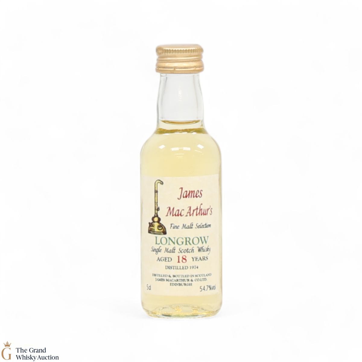 Longrow - 18 Year Old 1974 - James MacArthur's Fine Malt Selection (5cl)