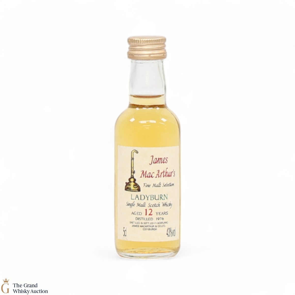 Ladyburn - 12 Year Old 1976 - James MacArthur's Fine Malt Selection (5cl)