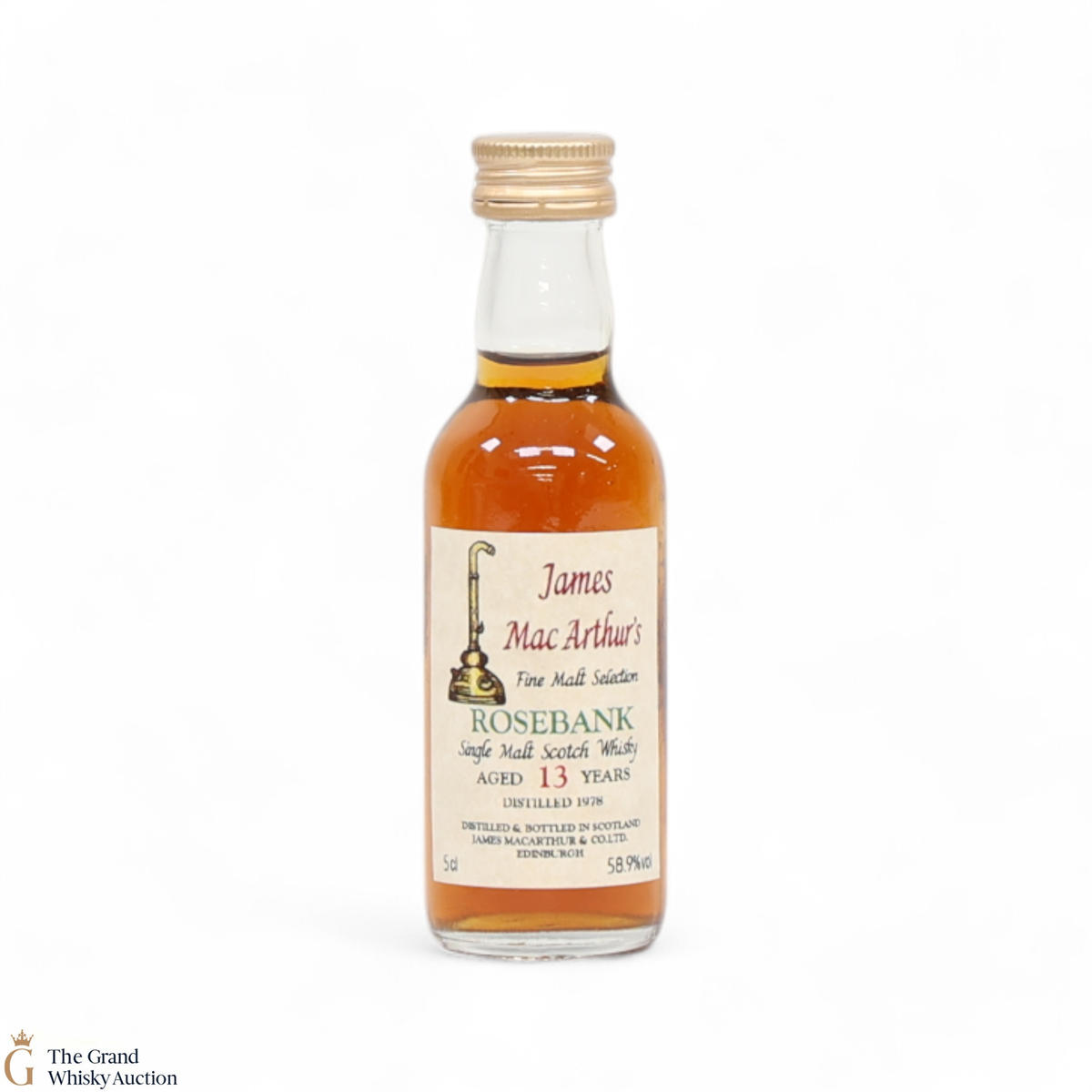 Rosebank - 13 Year Old 1978 - James MacArthur's Fine Malt Selection (5cl)