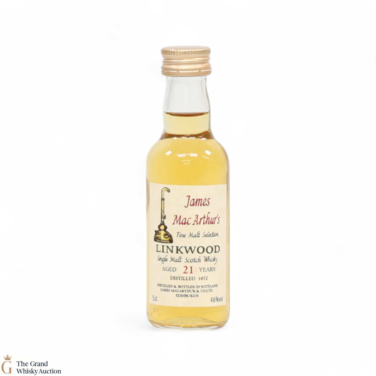 Linkwood - 21 Year Old 1972 - James MacArthur's Fine Malt Selection (5cl)