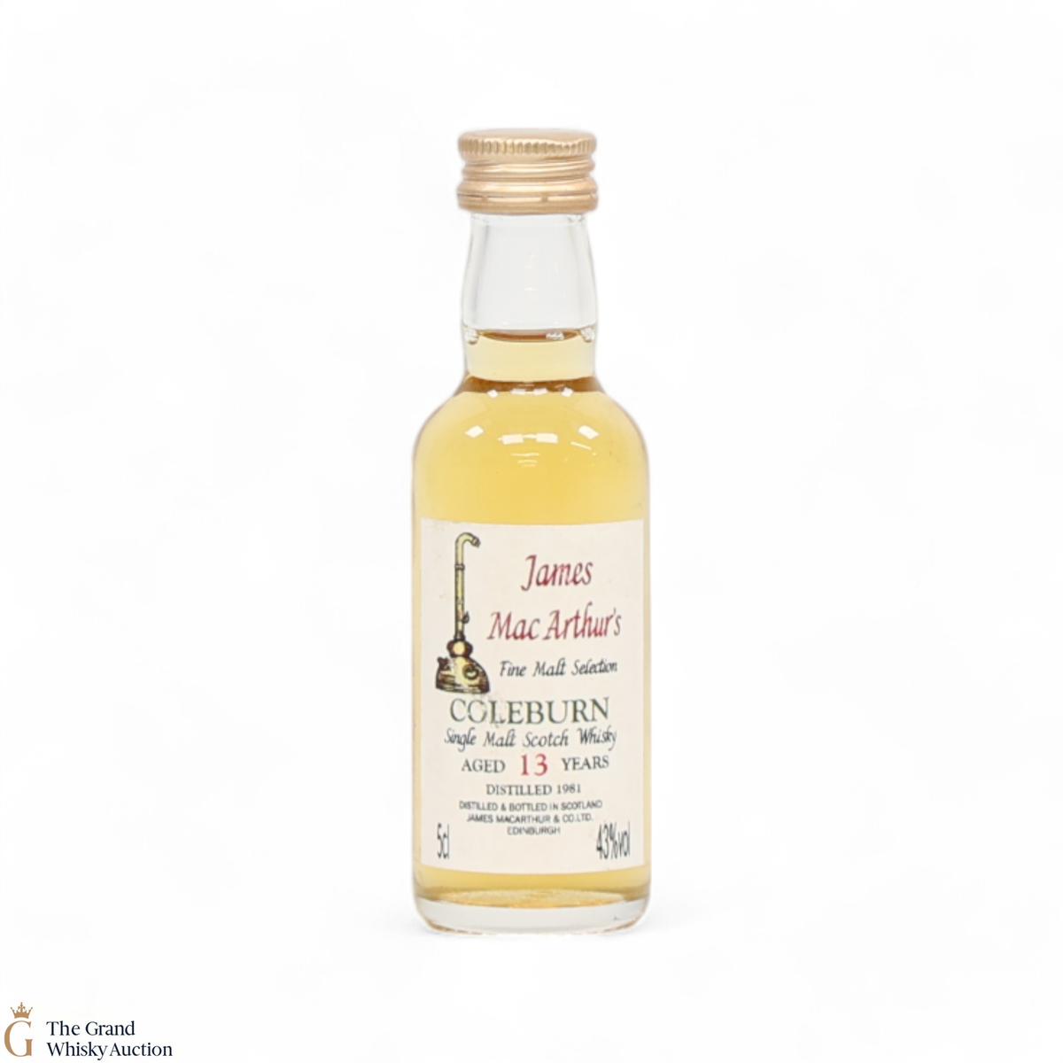 Coleburn - 13 Year Old 1981 - James MacArthur's Fine Malt Selection (5cl)