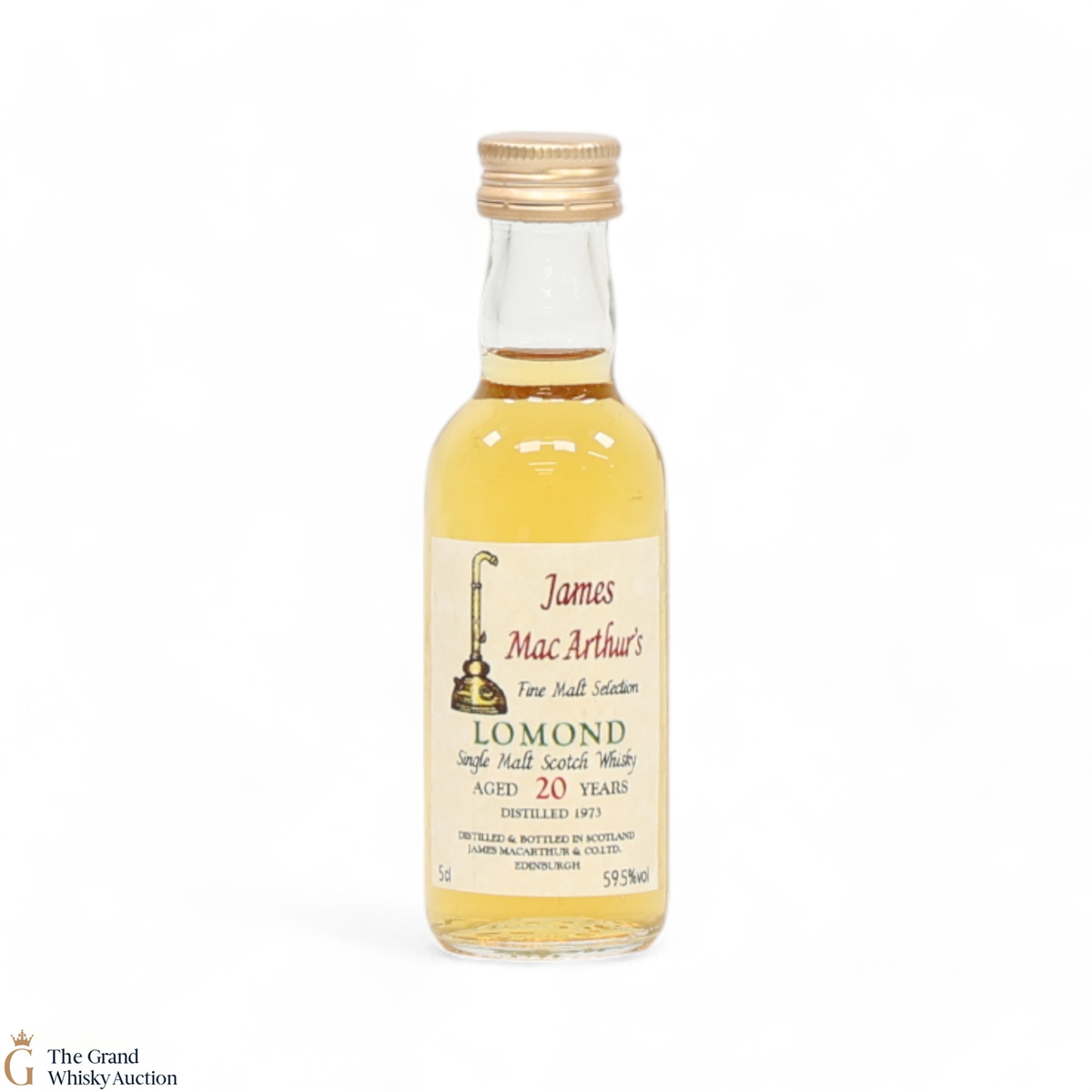 Lomond - 20 Year Old 1973 - James MacArthur's Fine Malt Selection (5cl)