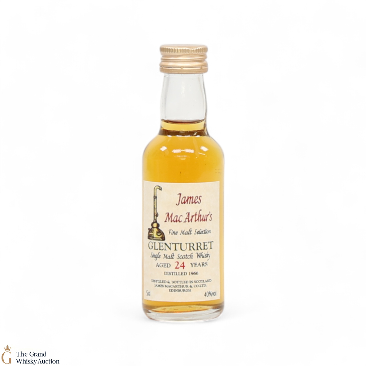 Glenturret - 24 Year Old 1966 - James MacArthur's Fine Malt Selection (5cl)