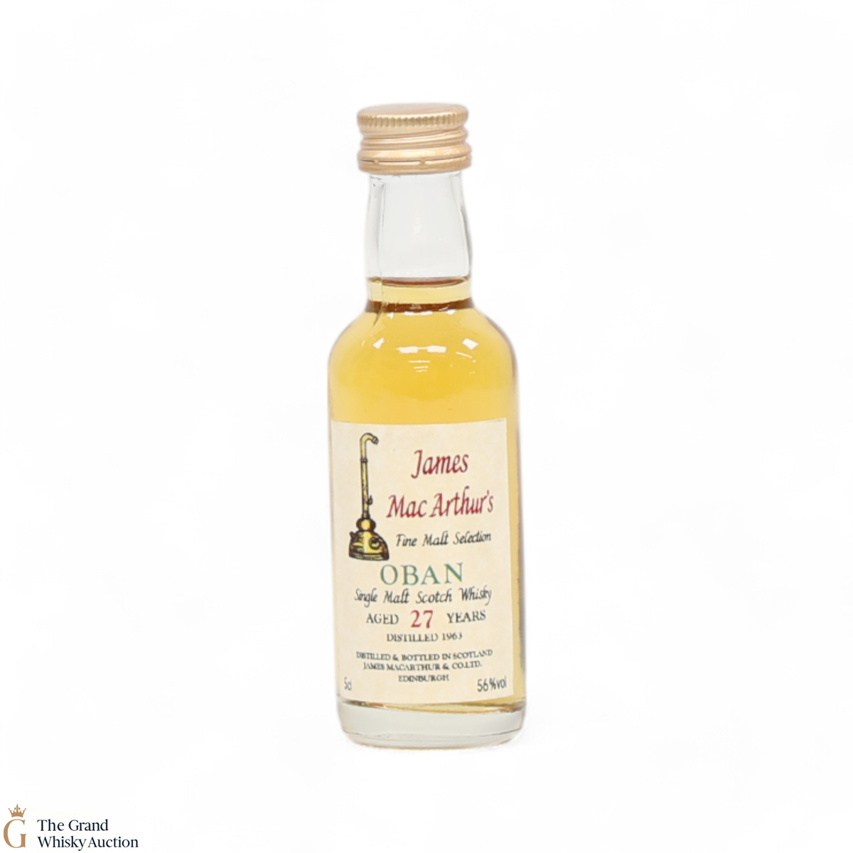 Oban - 27 Year Old 1963 - James MacArthur's Fine Malt Selection (5cl)