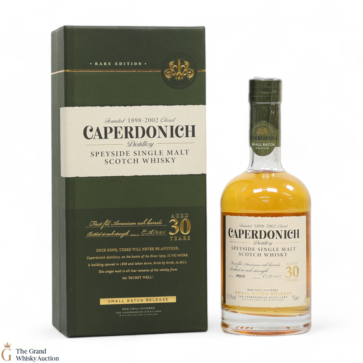 Caperdonich - 30 Year Old - Small Batch Edition CA/001