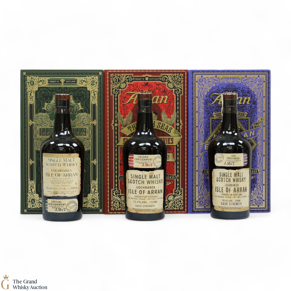Arran - Smugglers' Series - The Complete Trilogy (3 x 70cl)