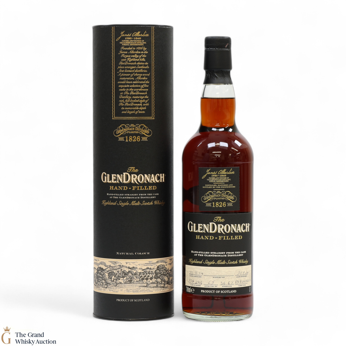 Glendronach - 9 Year Old 2014 Hand Filled Cask Strength PX #296