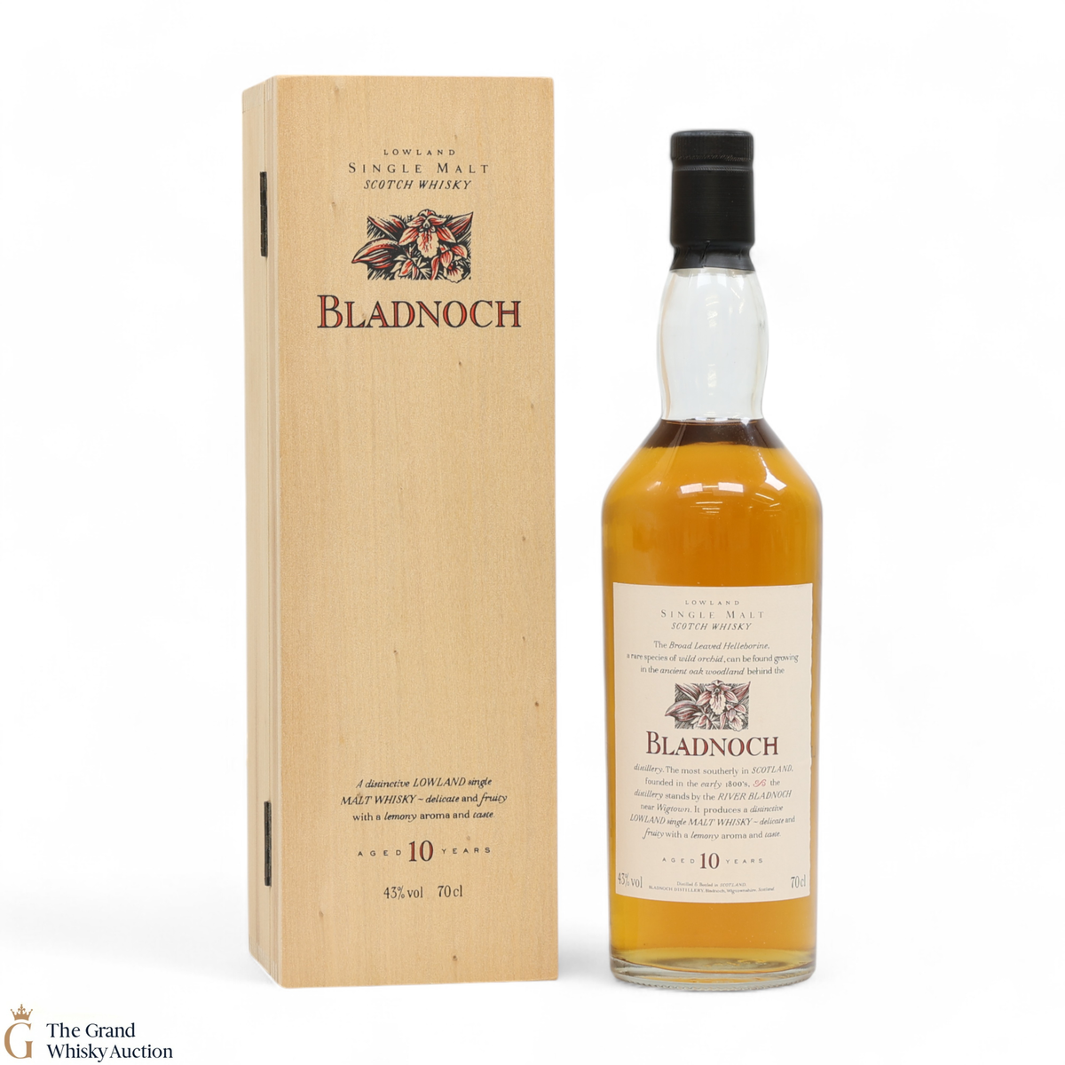 Bladnoch - 10 Year Old Flora and Fauna (Wooden Box)
