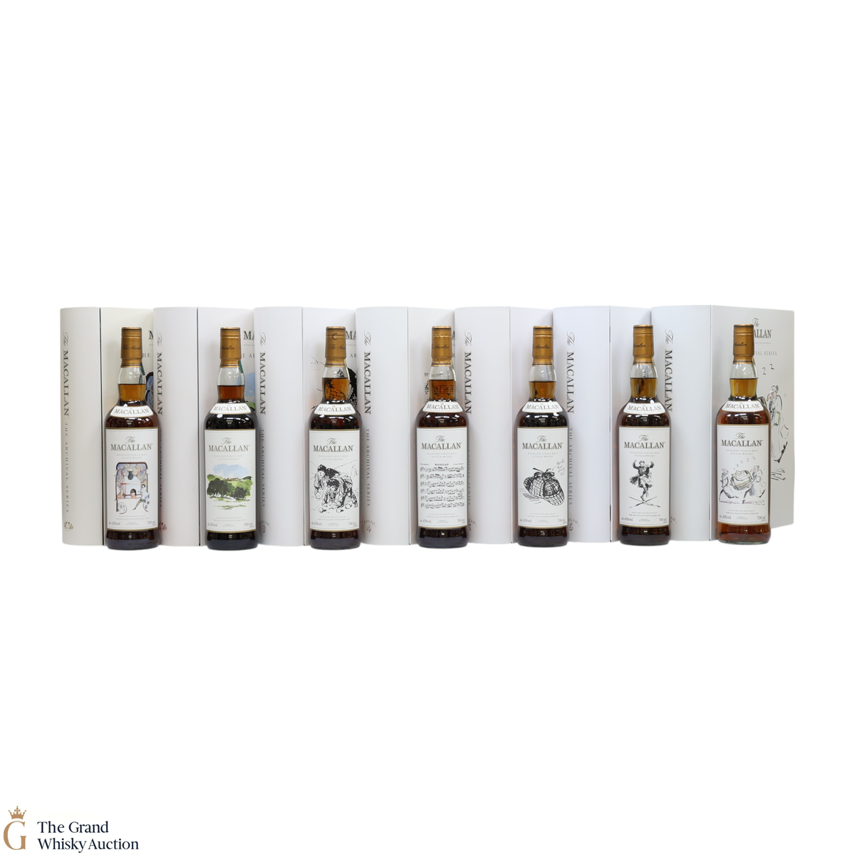 Macallan - The Archival Series - Folio 1-7 (7 x 70cl)