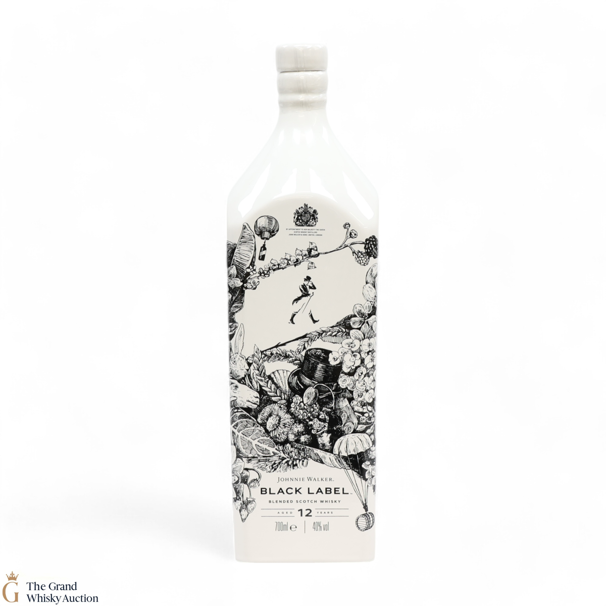 Johnnie Walker - 12 Year Old - Black Label - AIR-INK® Nouch Edition