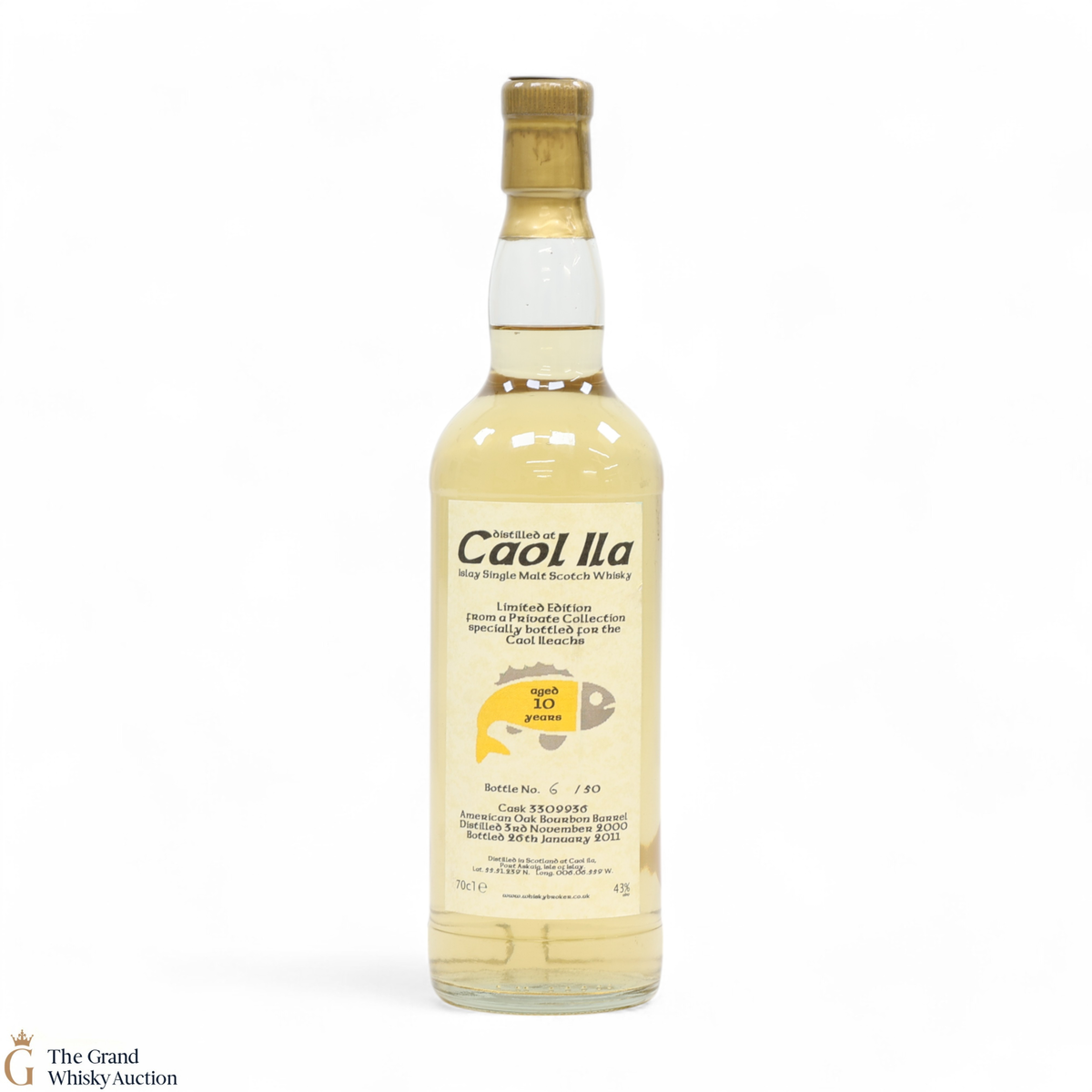 Caol Ila - 10 Year Old 2000 - Single Cask #3309936