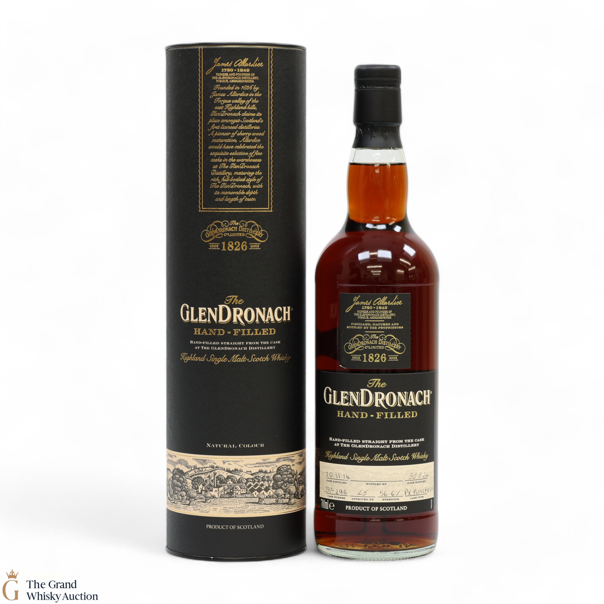 Glendronach - 9 Year Old 2014 Hand Filled Cask Strength PX #296