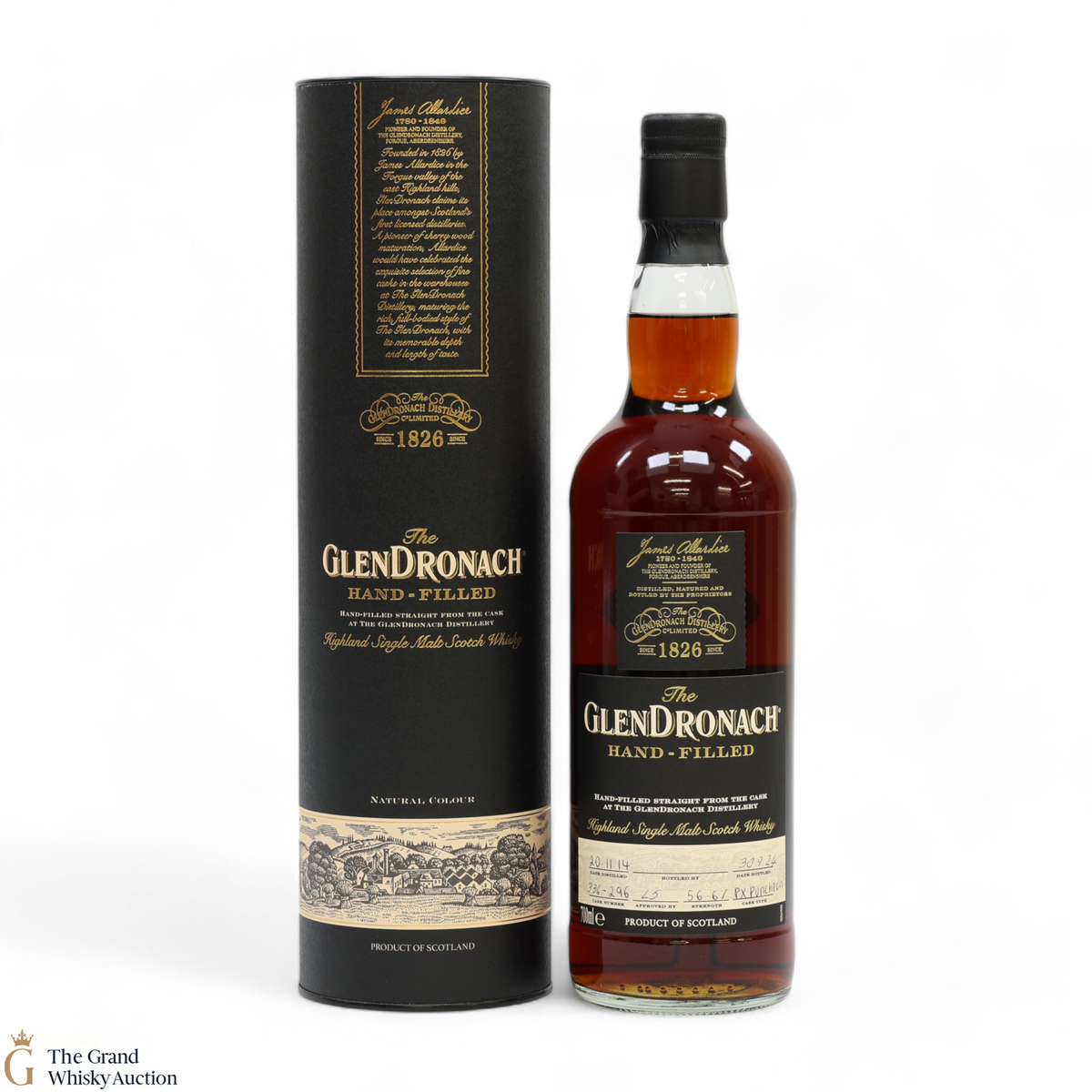 Glendronach - 9 Year Old 2014 Hand Filled Cask Strength PX #296